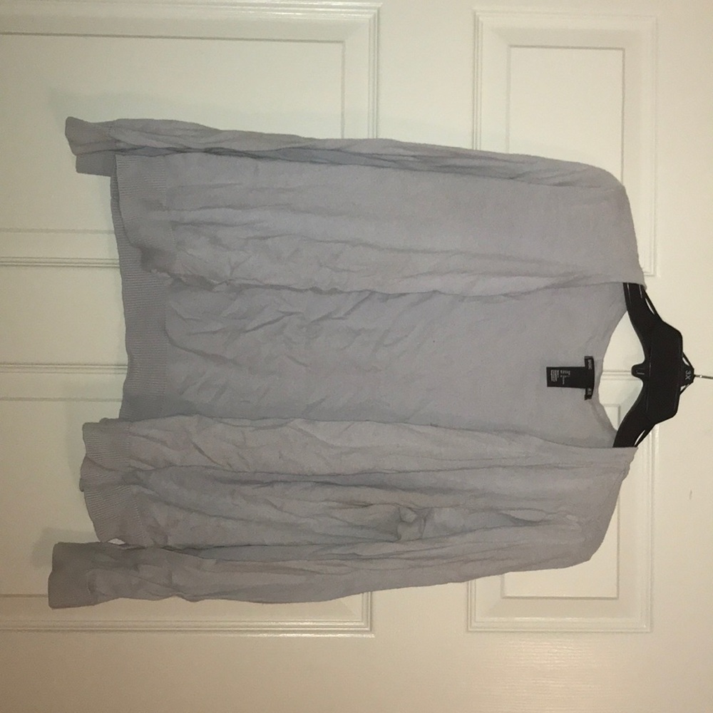 Light Blue H&M Cropped Cardi